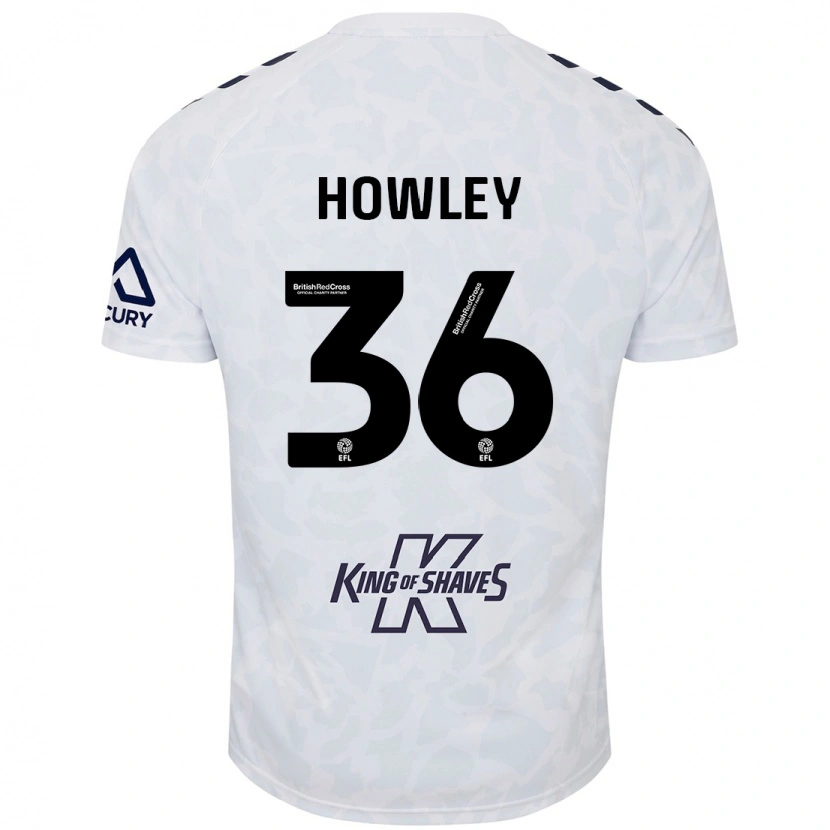 Danxen Herren Ryan Howley #36 Weiß Auswärtstrikot Trikot 2024/25 T-Shirt