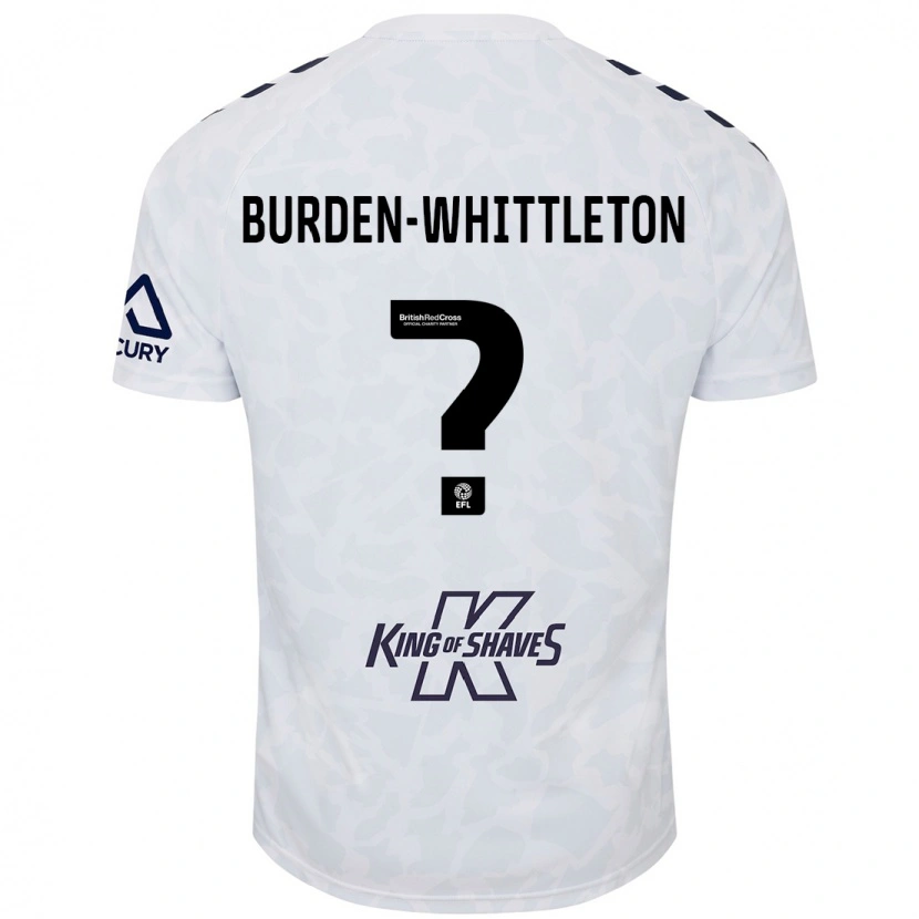 Danxen Herren Charlie Burden-Whittleton #0 Weiß Auswärtstrikot Trikot 2024/25 T-Shirt