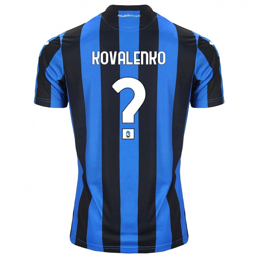 Danxen Damen Viktor Kovalenko #0 Blau Schwarz Heimtrikot Trikot 2024/25 T-Shirt