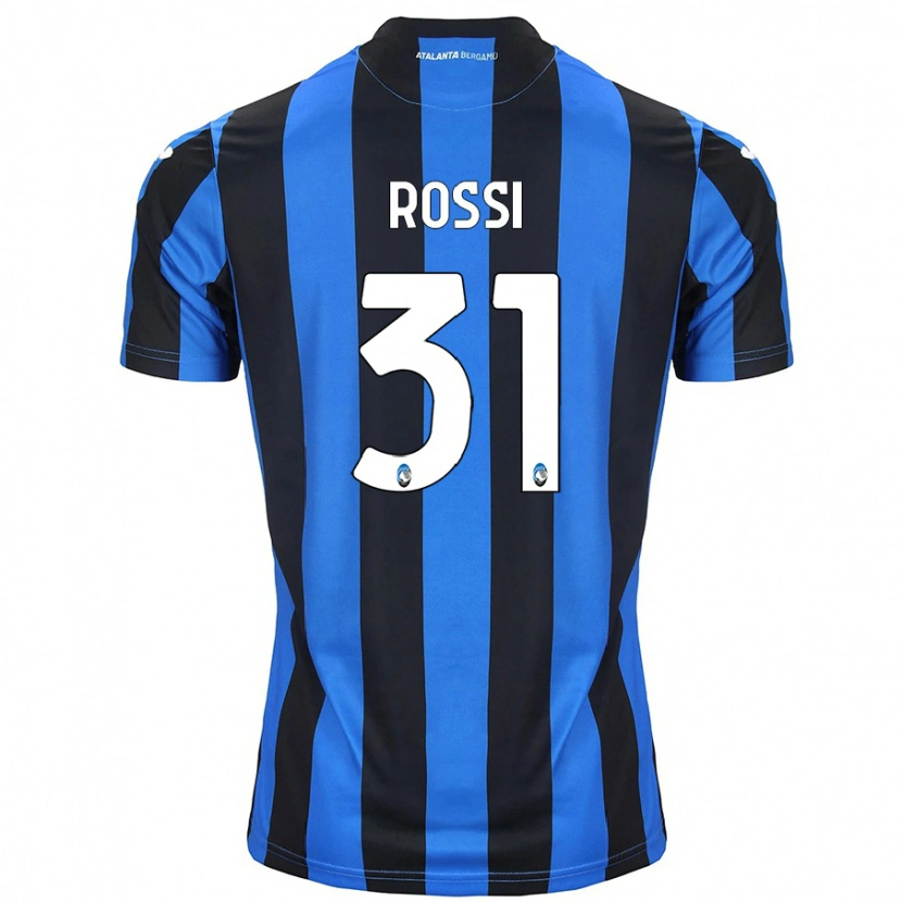 Danxen Damen Francesco Rossi #31 Blau Schwarz Heimtrikot Trikot 2024/25 T-Shirt