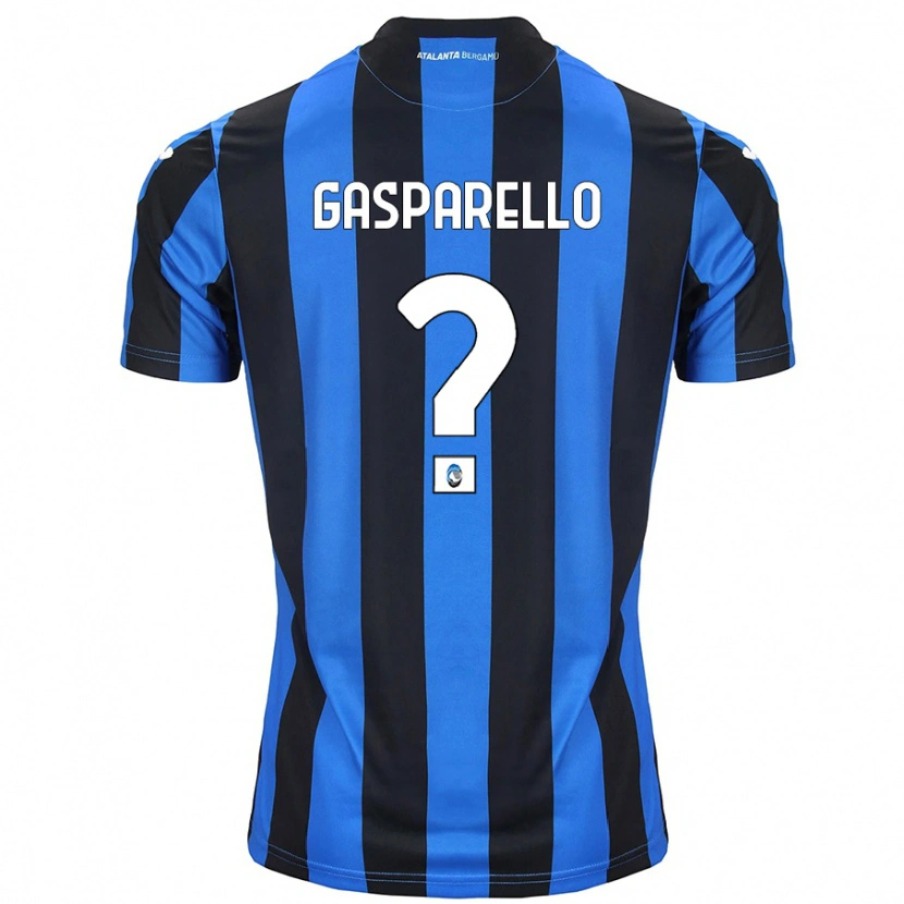 Danxen Damen Francesco Gasparello #0 Blau Schwarz Heimtrikot Trikot 2024/25 T-Shirt