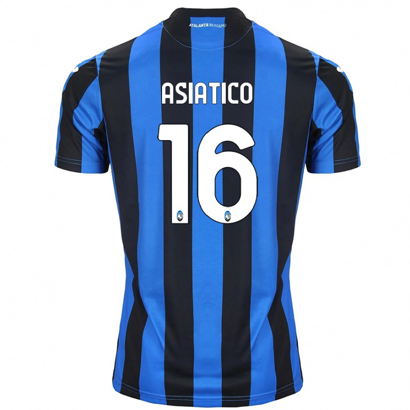 Danxen Damen Pietro Asiatico #16 Blau Schwarz Heimtrikot Trikot 2024/25 T-Shirt