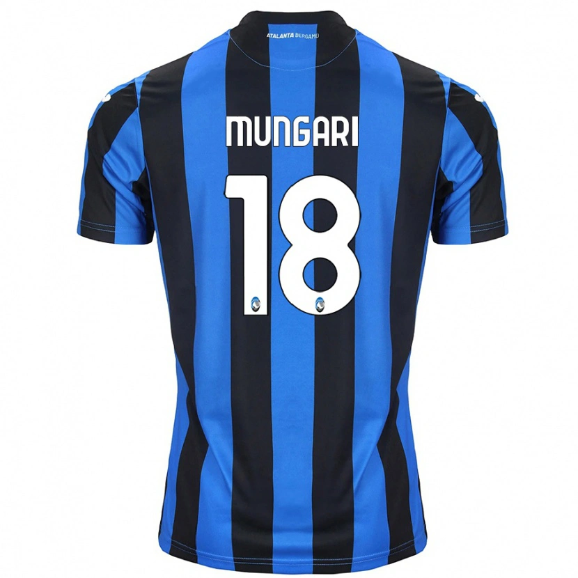Danxen Damen Giuseppe Mungari #18 Blau Schwarz Heimtrikot Trikot 2024/25 T-Shirt