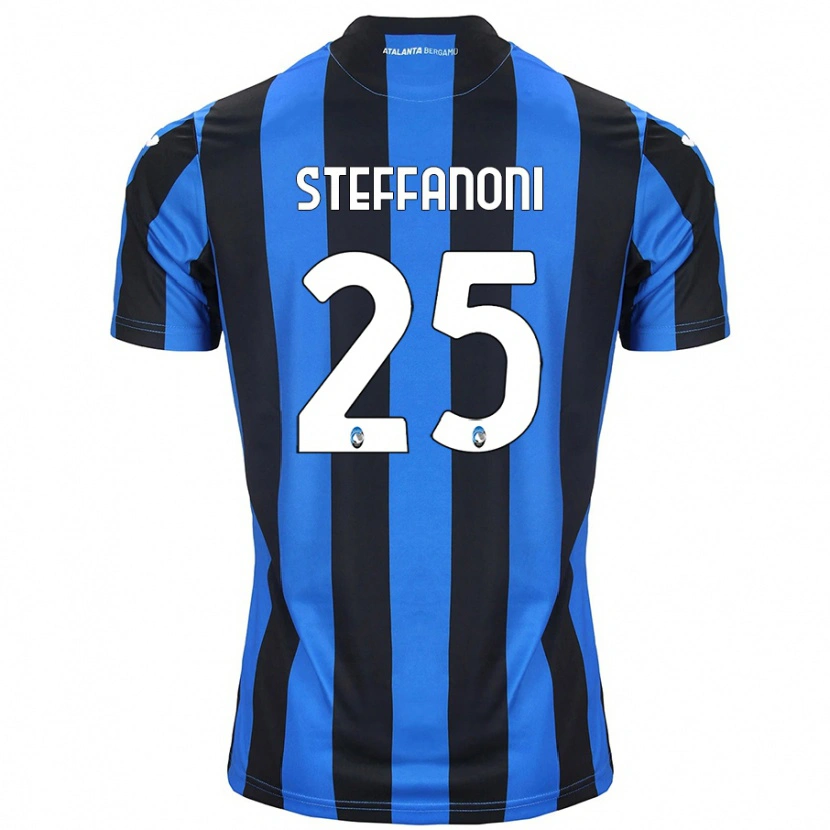 Danxen Damen Federico Steffanoni #25 Blau Schwarz Heimtrikot Trikot 2024/25 T-Shirt