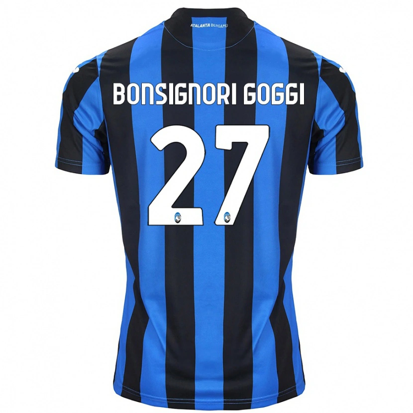 Danxen Damen Lorenzo Bonsignori Goggi #27 Blau Schwarz Heimtrikot Trikot 2024/25 T-Shirt