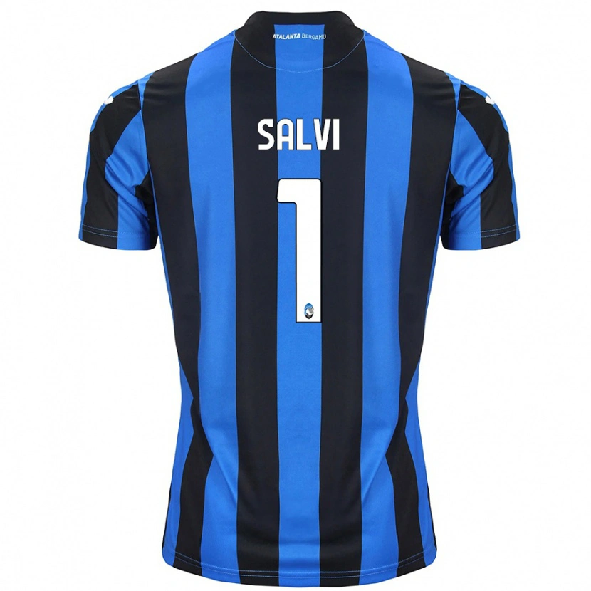 Danxen Damen Margherita Salvi #1 Blau Schwarz Heimtrikot Trikot 2024/25 T-Shirt
