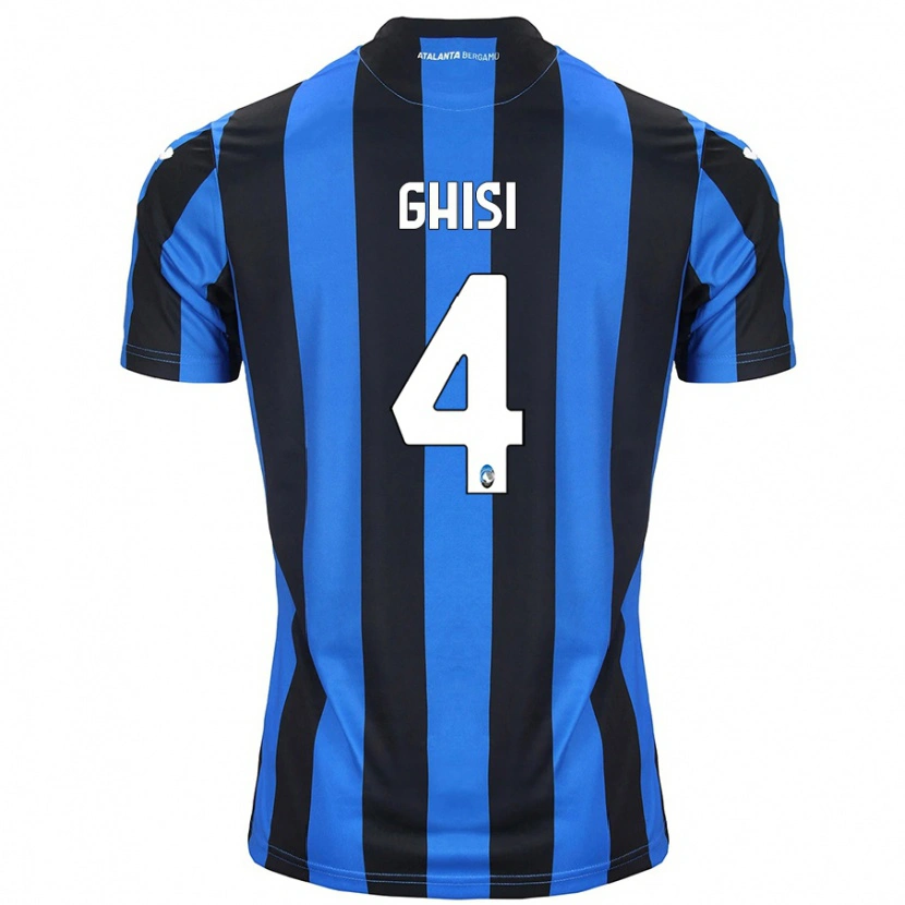 Danxen Damen Laura Ghisi #4 Blau Schwarz Heimtrikot Trikot 2024/25 T-Shirt
