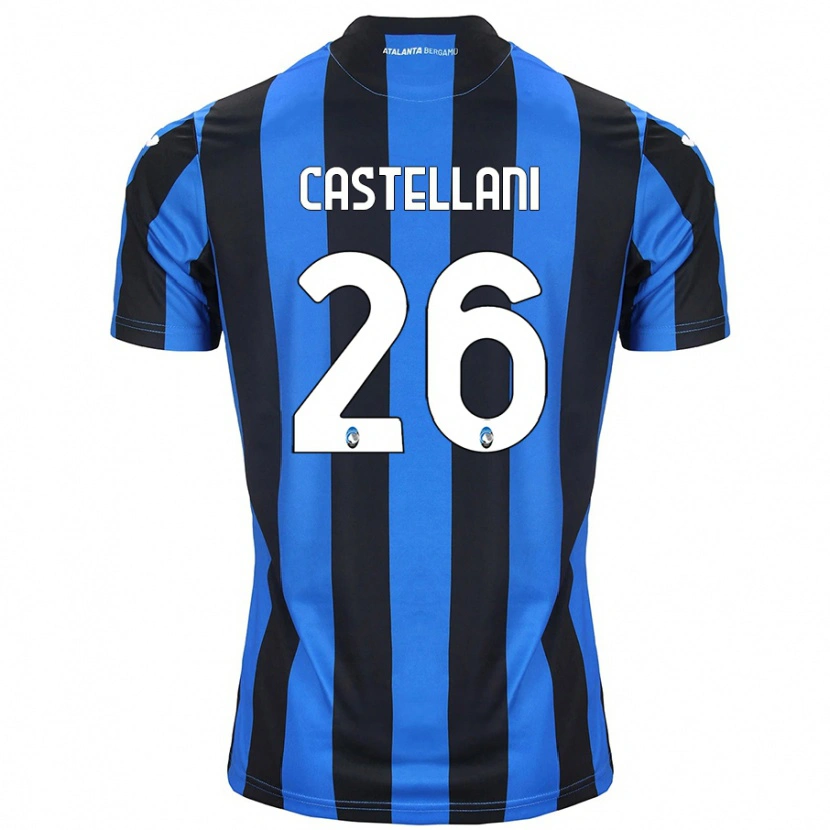 Danxen Damen Eleonora Castellani #26 Blau Schwarz Heimtrikot Trikot 2024/25 T-Shirt
