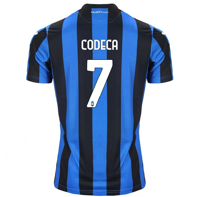Danxen Damen Bianca Codeca #7 Blau Schwarz Heimtrikot Trikot 2024/25 T-Shirt