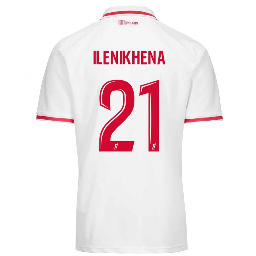 Danxen Damen George Ilenikhena #21 Weiß Rot Heimtrikot Trikot 2024/25 T-Shirt