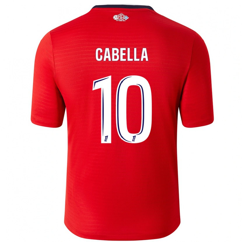 Danxen Damen Rémy Cabella #10 Rot Weiß Heimtrikot Trikot 2024/25 T-Shirt