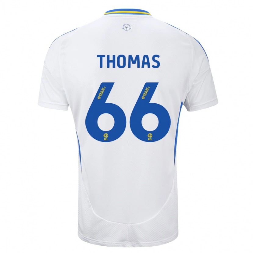 Danxen Damen Luca Thomas #66 Weiß Blau Heimtrikot Trikot 2024/25 T-Shirt