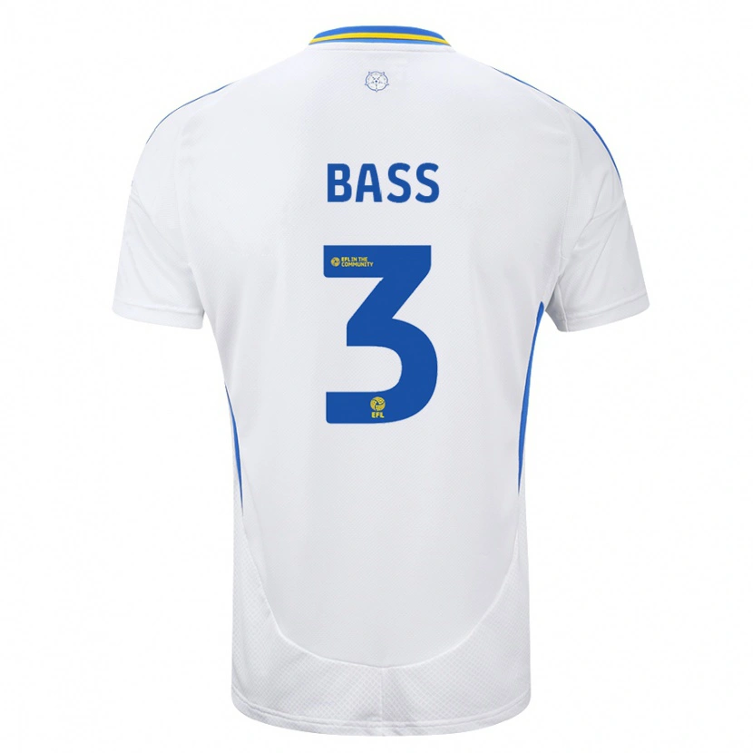 Danxen Damen Rebekah Bass #3 Weiß Blau Heimtrikot Trikot 2024/25 T-Shirt
