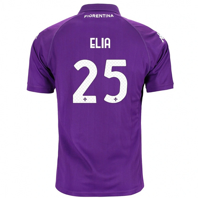 Danxen Damen Mirko Elia #25 Violett Heimtrikot Trikot 2024/25 T-Shirt