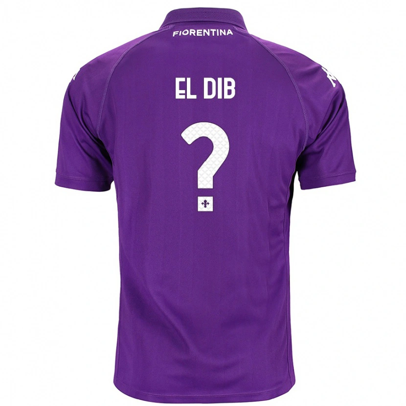 Danxen Damen Karim El Dib #0 Violett Heimtrikot Trikot 2024/25 T-Shirt