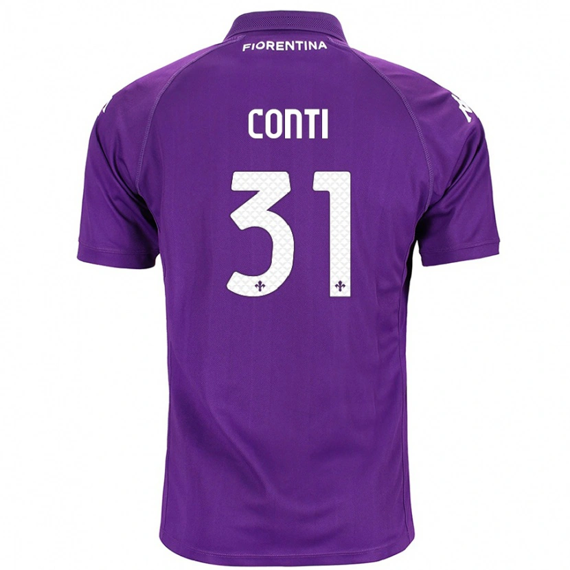 Danxen Damen Gabriele Conti #31 Violett Heimtrikot Trikot 2024/25 T-Shirt