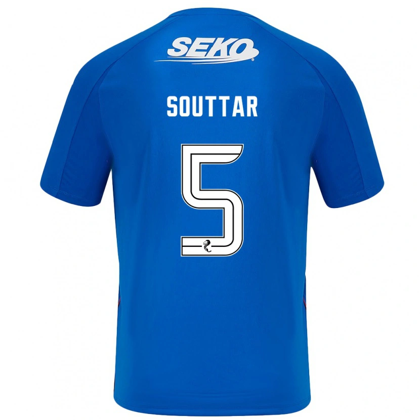 Danxen Damen John Souttar #5 Dunkelblau Heimtrikot Trikot 2024/25 T-Shirt