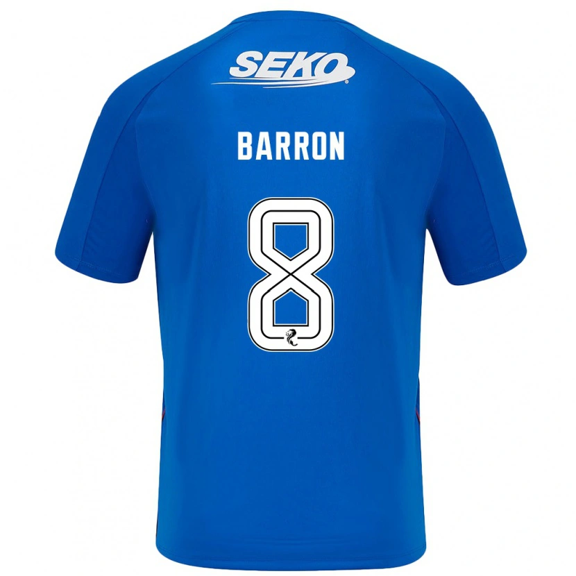 Danxen Damen Connor Barron #8 Dunkelblau Heimtrikot Trikot 2024/25 T-Shirt