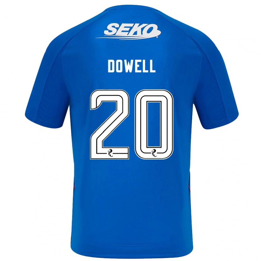 Danxen Damen Kieran Dowell #20 Dunkelblau Heimtrikot Trikot 2024/25 T-Shirt