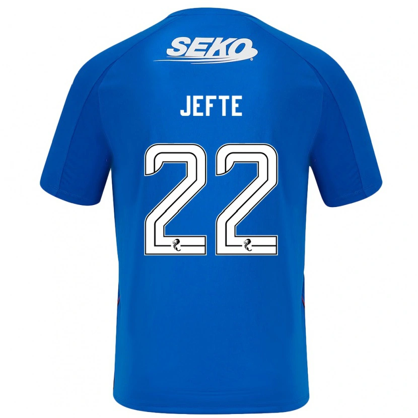 Danxen Damen Jefté #22 Dunkelblau Heimtrikot Trikot 2024/25 T-Shirt