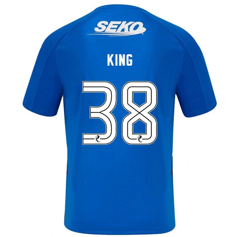 Danxen Damen Leon King #38 Dunkelblau Heimtrikot Trikot 2024/25 T-Shirt