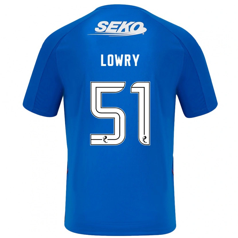Danxen Damen Alex Lowry #51 Dunkelblau Heimtrikot Trikot 2024/25 T-Shirt