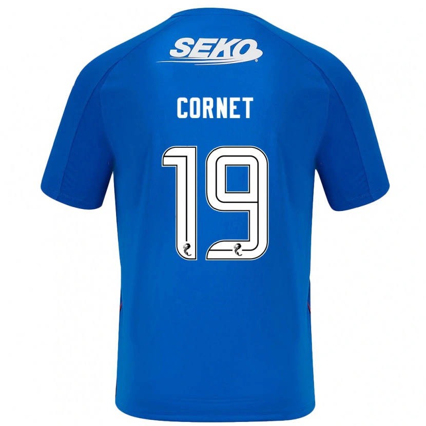 Danxen Damen Chelsea Cornet #19 Dunkelblau Heimtrikot Trikot 2024/25 T-Shirt