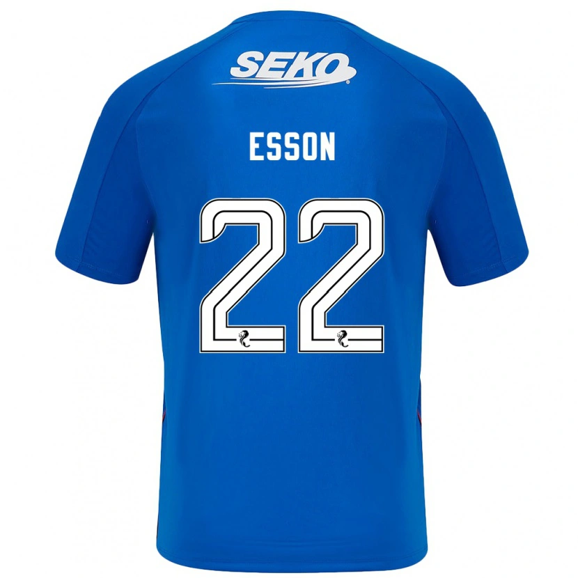 Danxen Damen Victoria Esson #22 Dunkelblau Heimtrikot Trikot 2024/25 T-Shirt