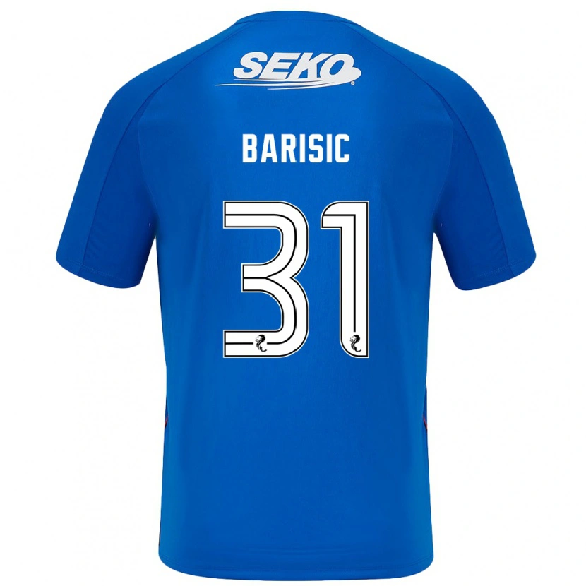 Danxen Damen Borna Barisic #31 Dunkelblau Heimtrikot Trikot 2024/25 T-Shirt