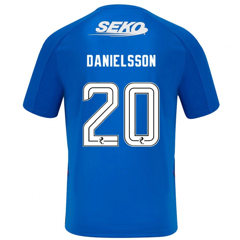 Danxen Damen Jenny Julia Danielsson #20 Dunkelblau Heimtrikot Trikot 2024/25 T-Shirt