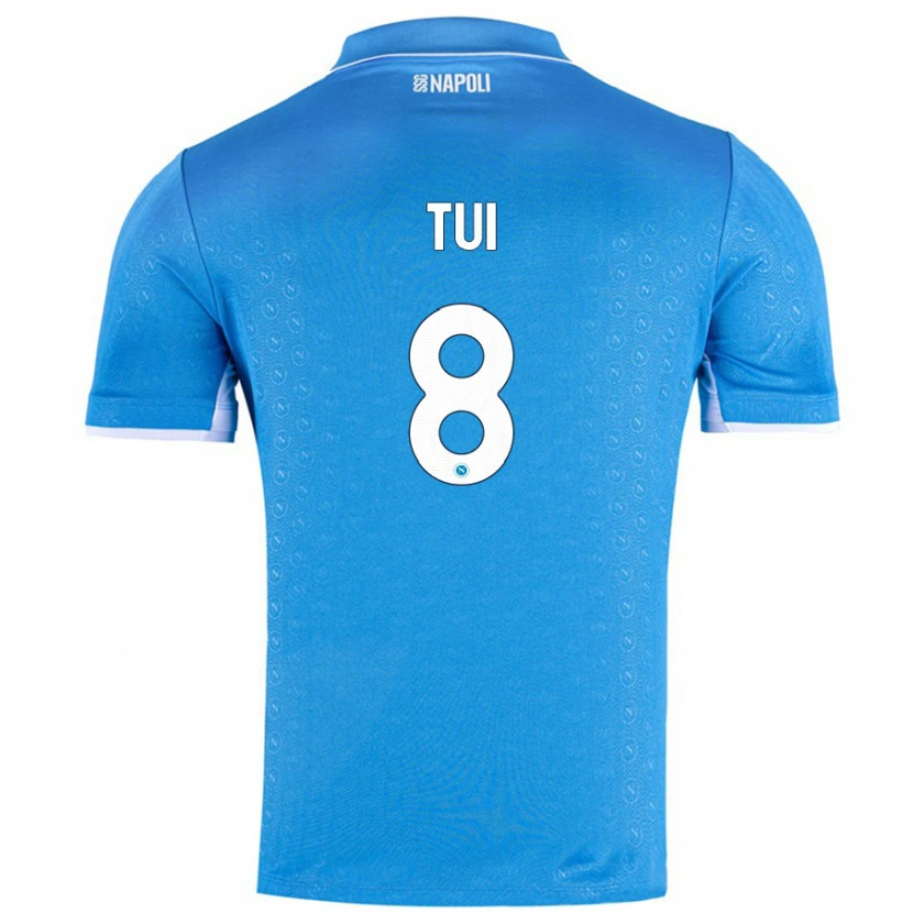 Danxen Damen Sara Tui #8 Himmelblau Heimtrikot Trikot 2024/25 T-Shirt