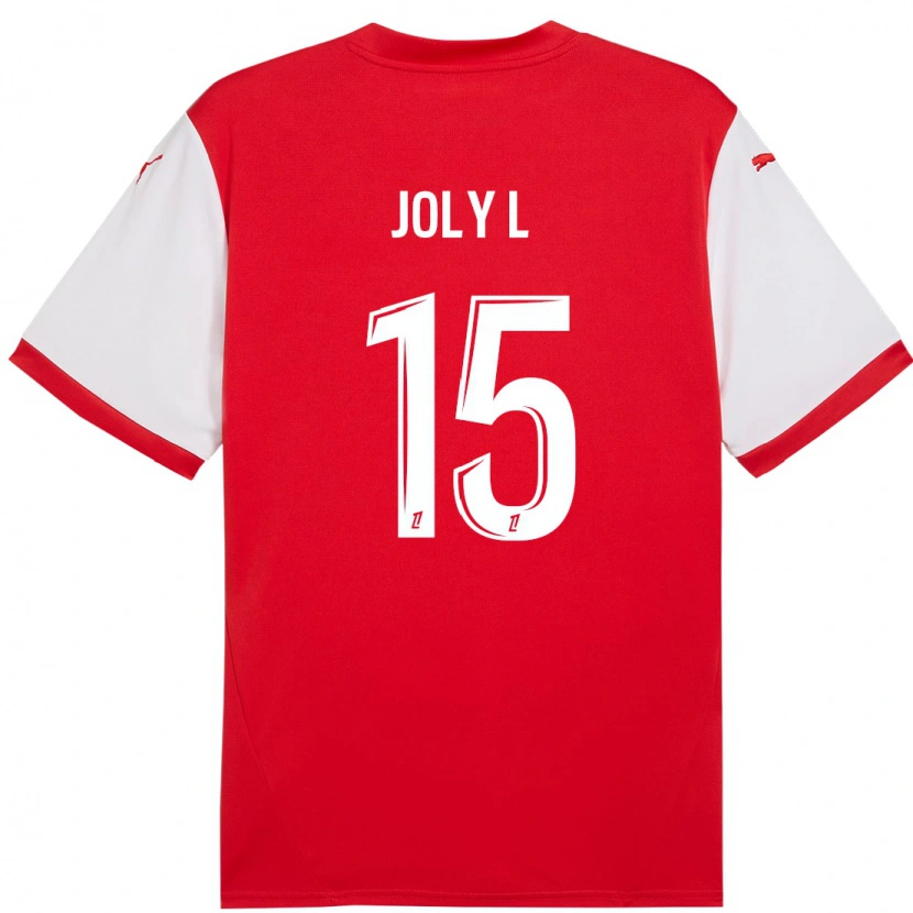 Danxen Damen Lou Ann Joly #15 Rot Weiß Heimtrikot Trikot 2024/25 T-Shirt