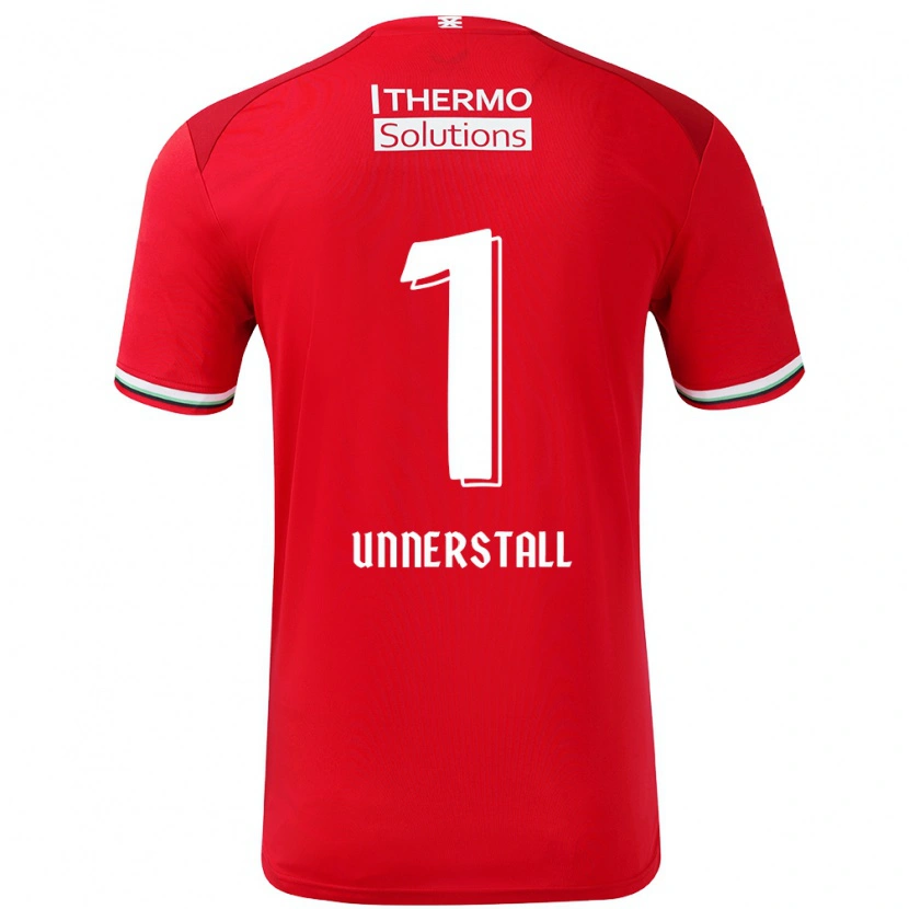 Danxen Damen Lars Unnerstall #1 Rot Weiß Heimtrikot Trikot 2024/25 T-Shirt