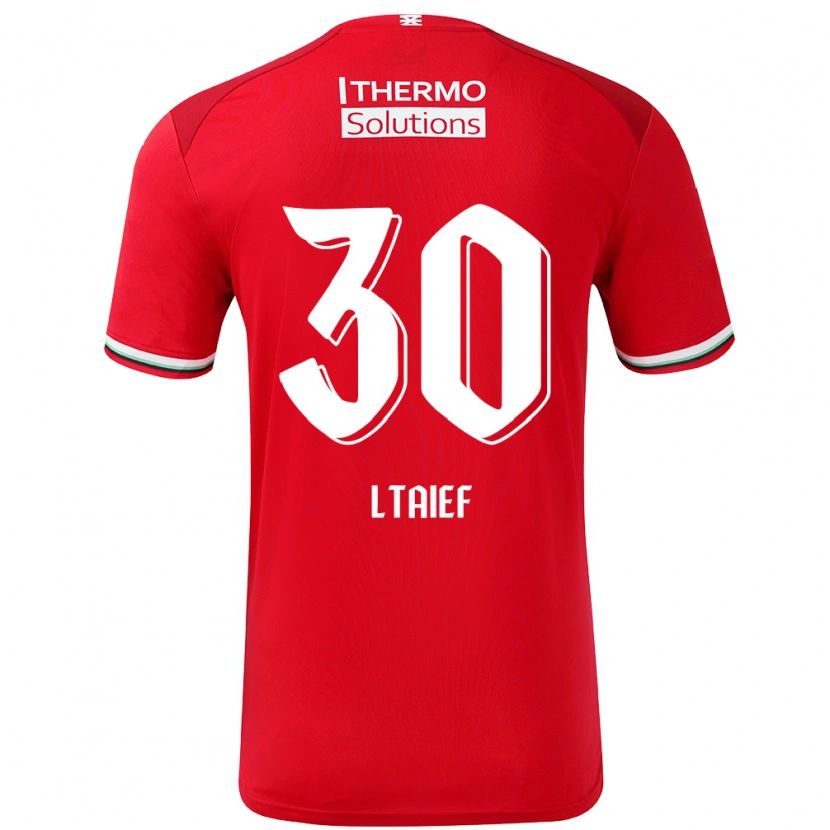 Danxen Damen Sayfallah Ltaief #30 Rot Weiß Heimtrikot Trikot 2024/25 T-Shirt