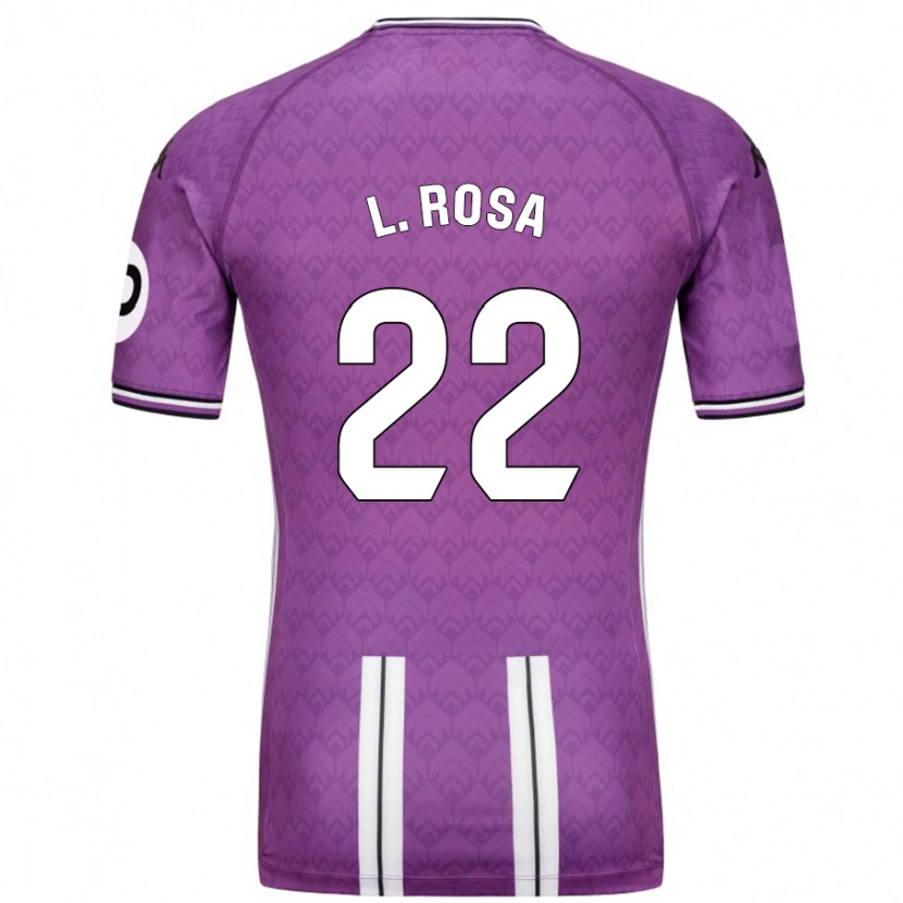 Danxen Damen Lucas Rosa #22 Violett Weiß Heimtrikot Trikot 2024/25 T-Shirt