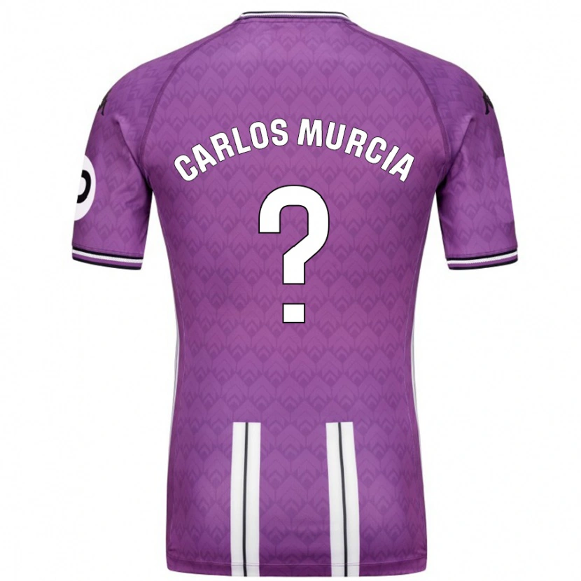 Danxen Damen Juan Carlos Murcia #0 Violett Weiß Heimtrikot Trikot 2024/25 T-Shirt