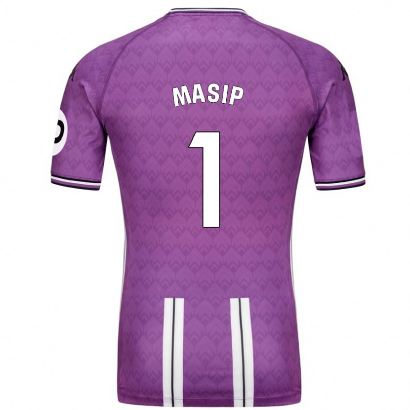 Danxen Damen Jordi Masip #1 Violett Weiß Heimtrikot Trikot 2024/25 T-Shirt