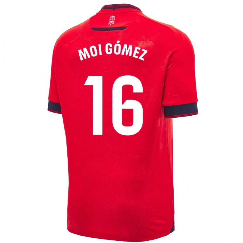 Danxen Damen Moi Gómez #16 Rot Weiß Heimtrikot Trikot 2024/25 T-Shirt