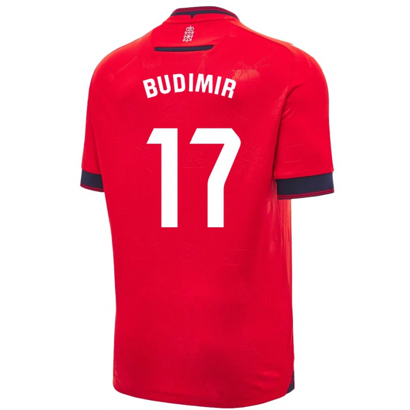 Danxen Damen Ante Budimir #17 Rot Weiß Heimtrikot Trikot 2024/25 T-Shirt