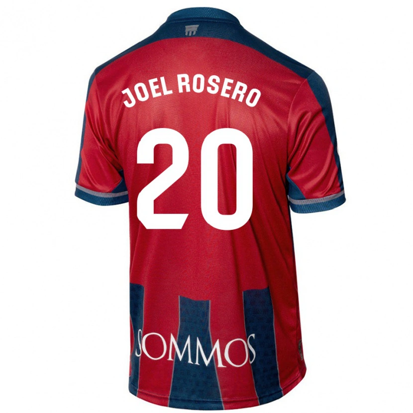 Danxen Damen Alexis Joel Rosero #20 Rot Blau Heimtrikot Trikot 2024/25 T-Shirt