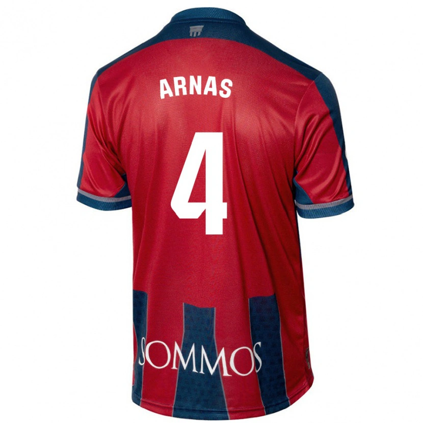 Danxen Damen Iris Arnas #4 Rot Blau Heimtrikot Trikot 2024/25 T-Shirt