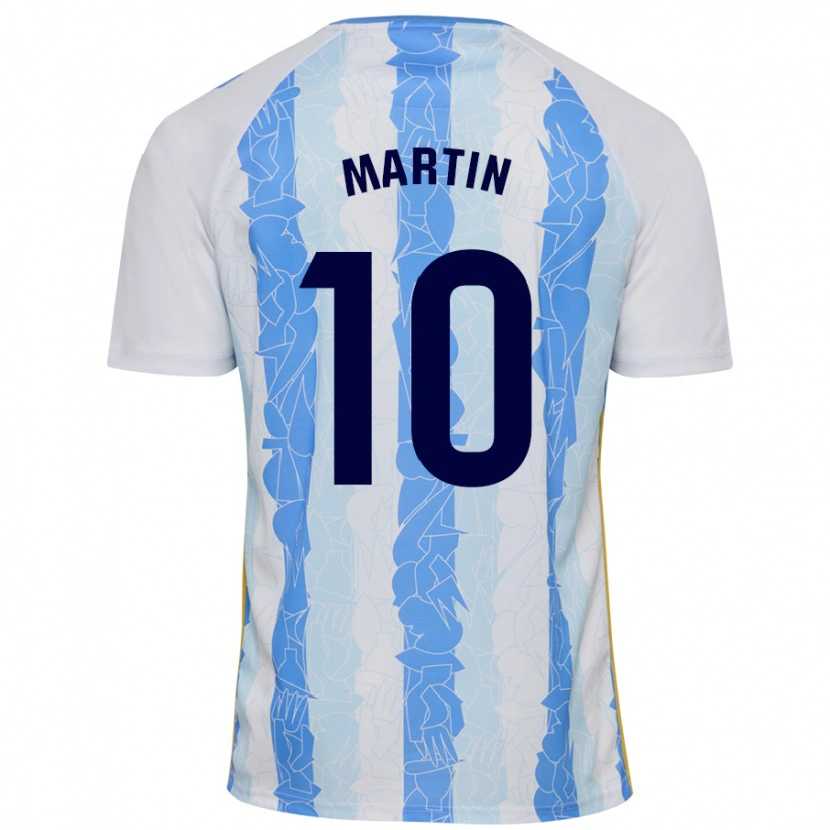 Danxen Damen Jesús Martín #10 Weiß Blau Heimtrikot Trikot 2024/25 T-Shirt