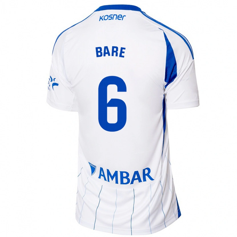Danxen Damen Keidi Bare #6 Rot Weiß Heimtrikot Trikot 2024/25 T-Shirt