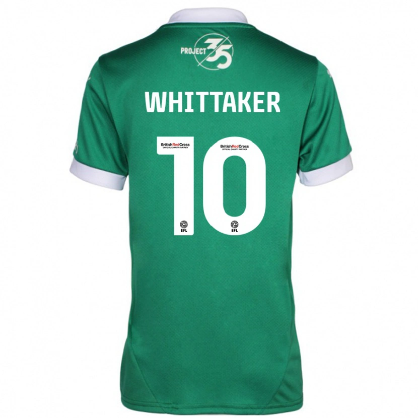 Danxen Damen Morgan Whittaker #10 Grün Weiß Heimtrikot Trikot 2024/25 T-Shirt