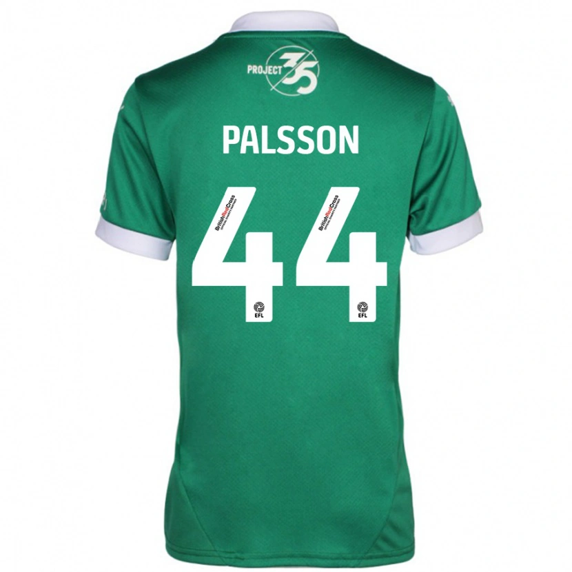 Danxen Damen Victor Pálsson #44 Grün Weiß Heimtrikot Trikot 2024/25 T-Shirt