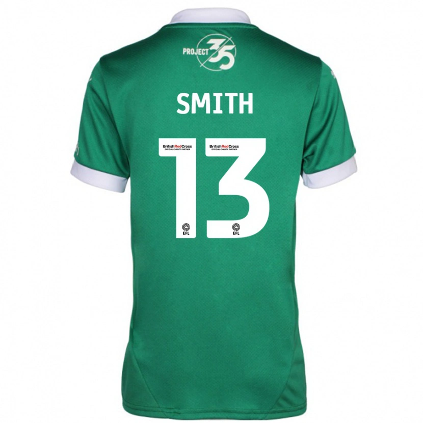 Danxen Damen Grace Smith #13 Grün Weiß Heimtrikot Trikot 2024/25 T-Shirt