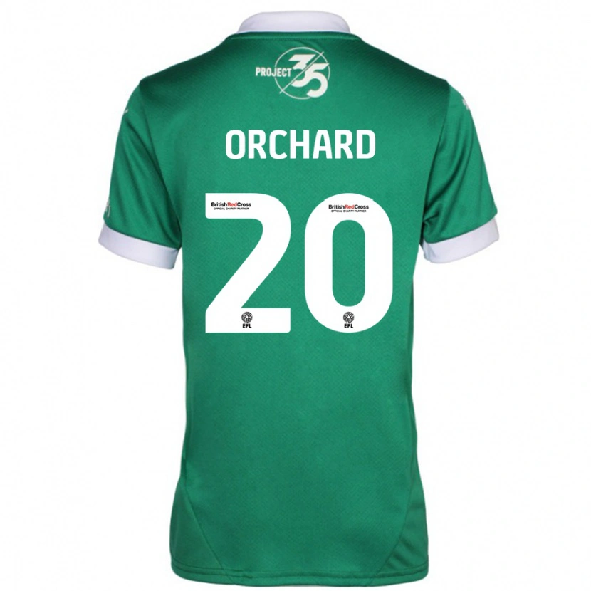 Danxen Damen Fern Orchard #20 Grün Weiß Heimtrikot Trikot 2024/25 T-Shirt