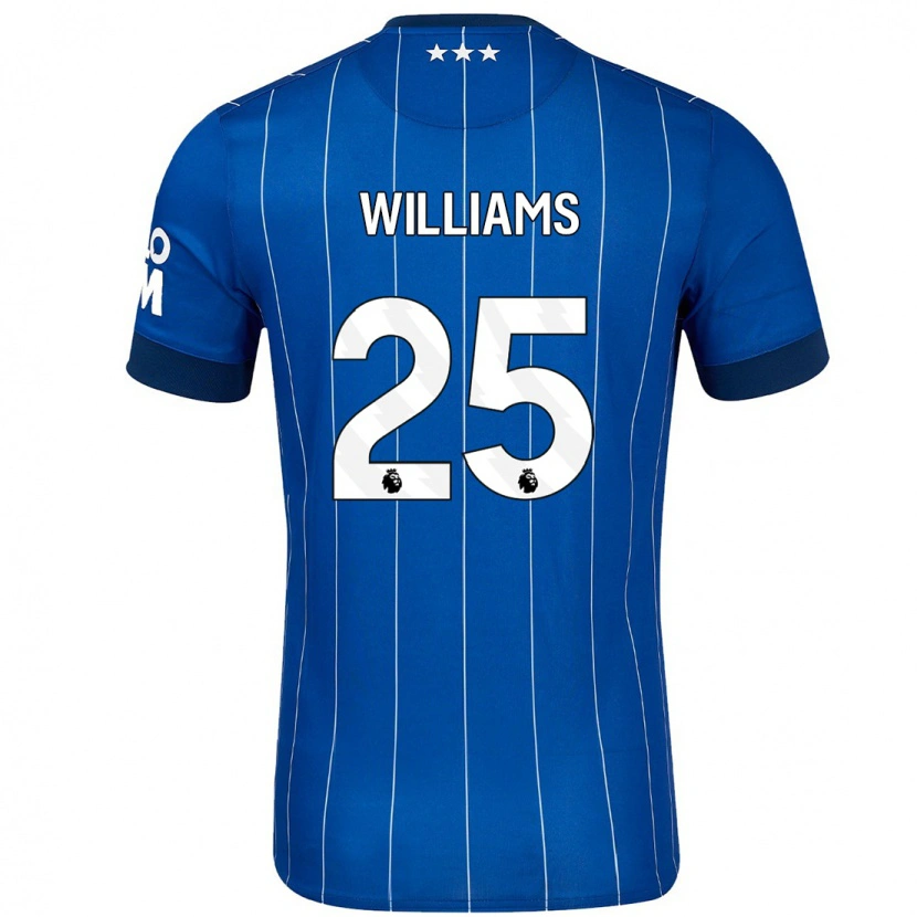 Danxen Damen Erin Williams #25 Marineblau Heimtrikot Trikot 2024/25 T-Shirt