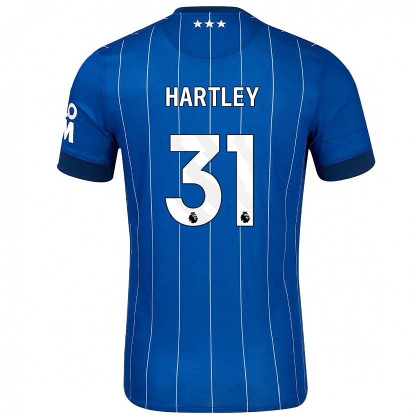 Danxen Damen Laura Hartley #31 Marineblau Heimtrikot Trikot 2024/25 T-Shirt
