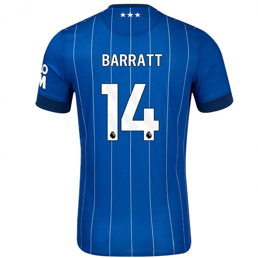 Danxen Damen Zoe Barratt #14 Marineblau Heimtrikot Trikot 2024/25 T-Shirt